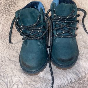 Timberland 6-Inch Premium Jade Grade School Kids' Boot 6c